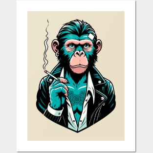 Yakuza Monkey - Tattooed & Fierce 90s Cartoon Art Posters and Art